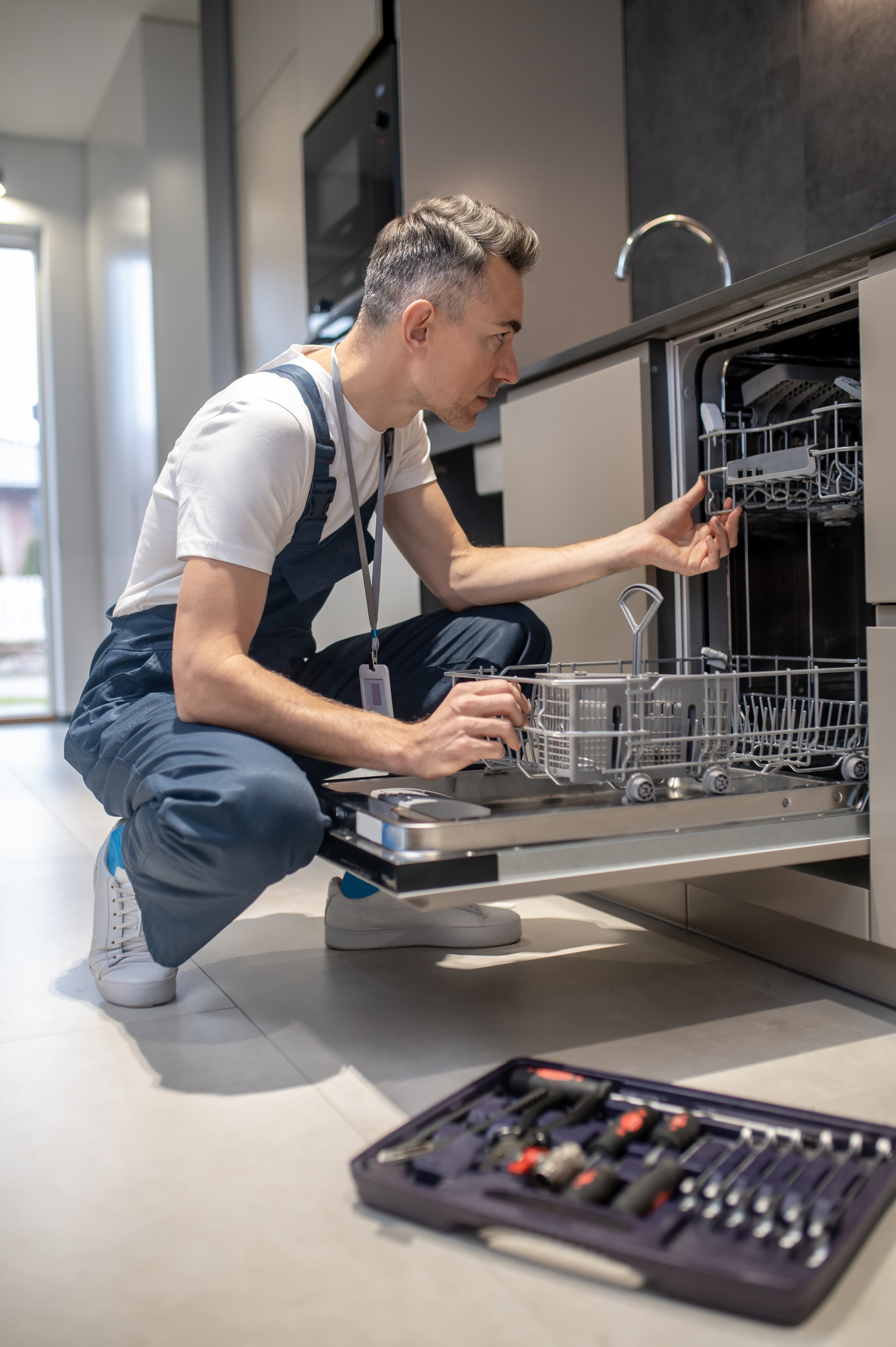 How do you fit my dishwasher?