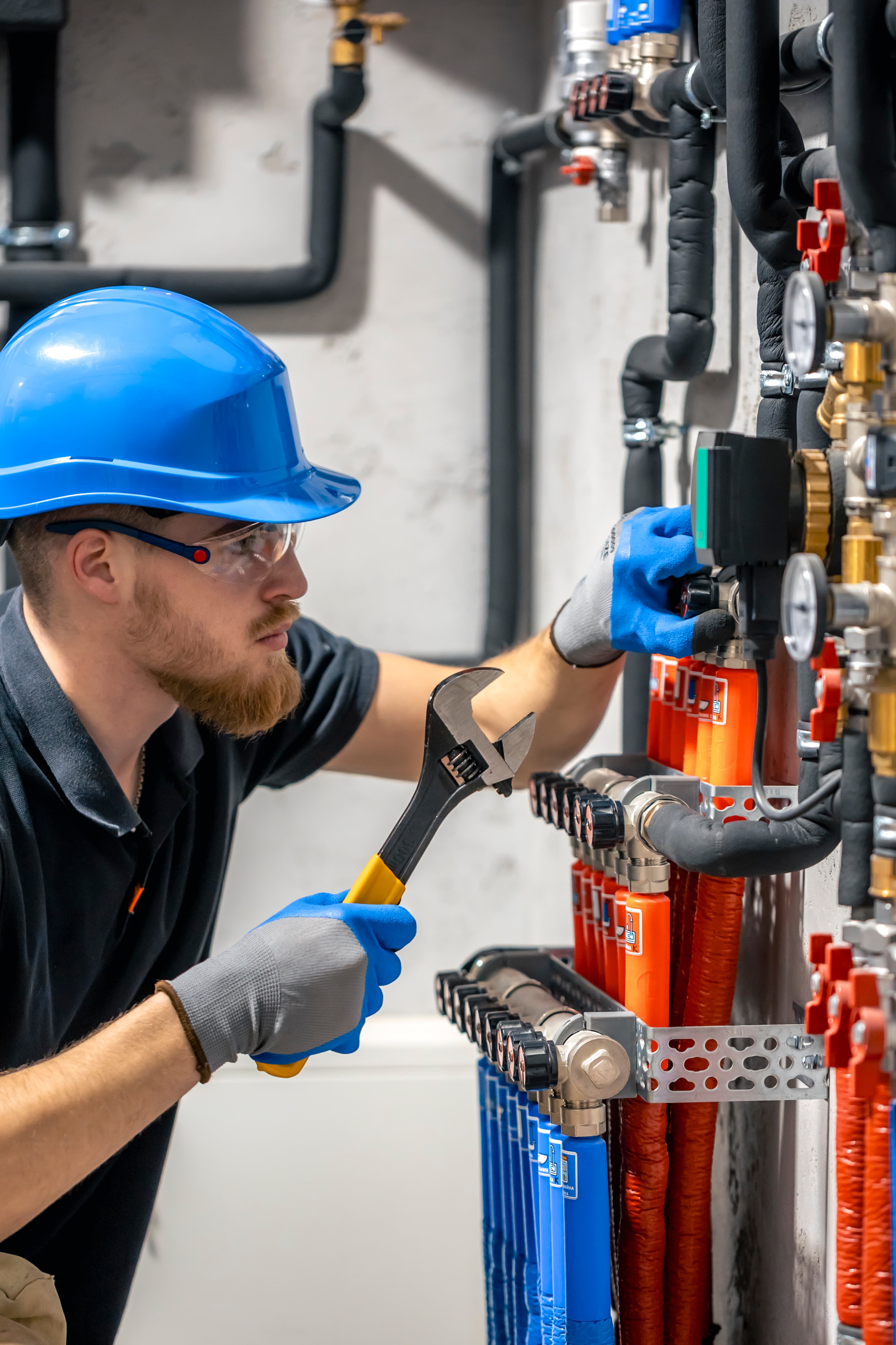 Boiler breakdown and repair background