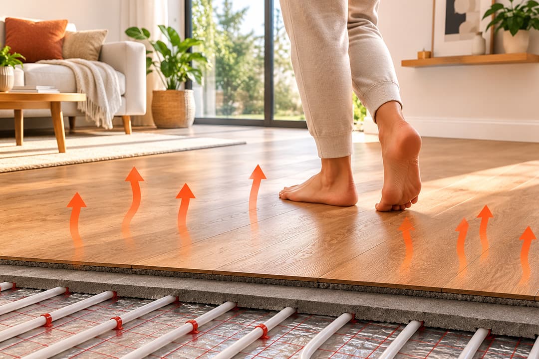 What makes underfloor heating good?